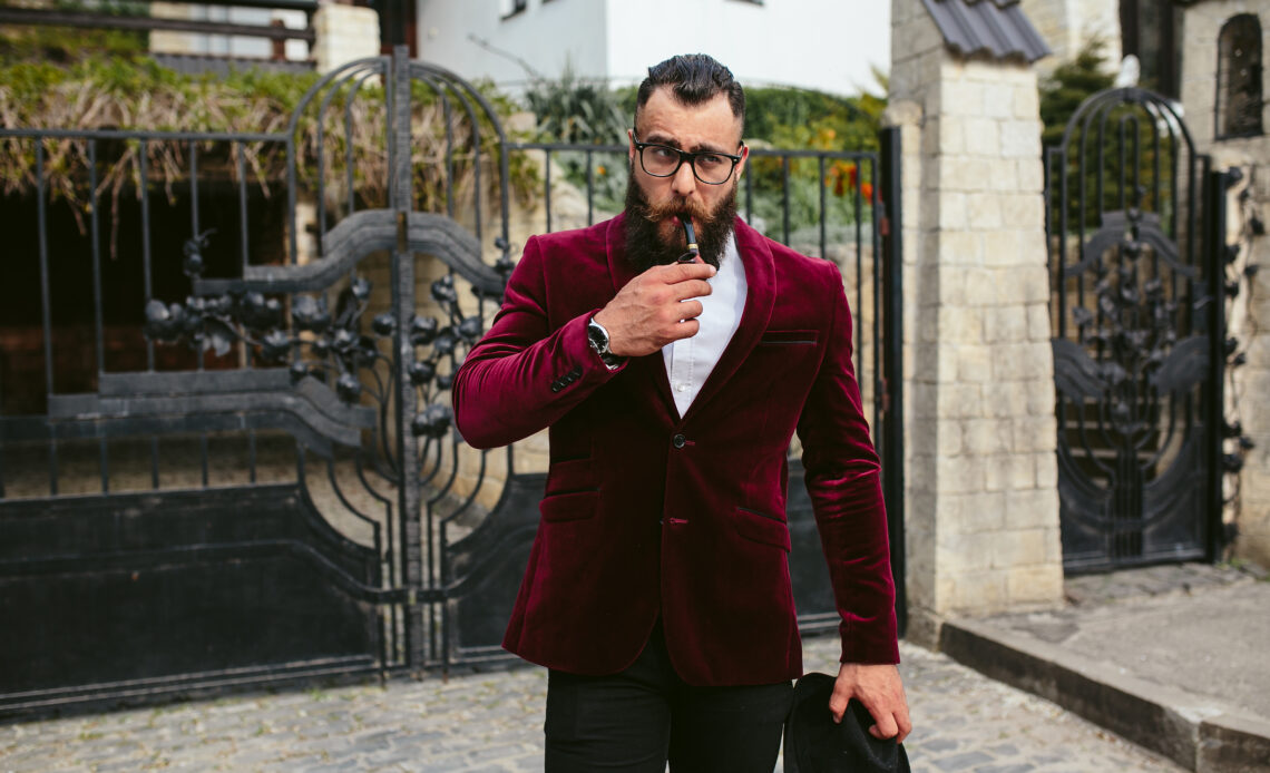 Discover how to style the velvet suit trend for various occasions, from formal events to casual outings.